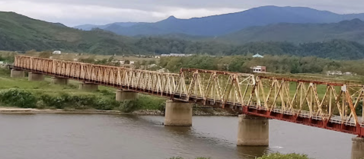 Мост из России в Северную Корею