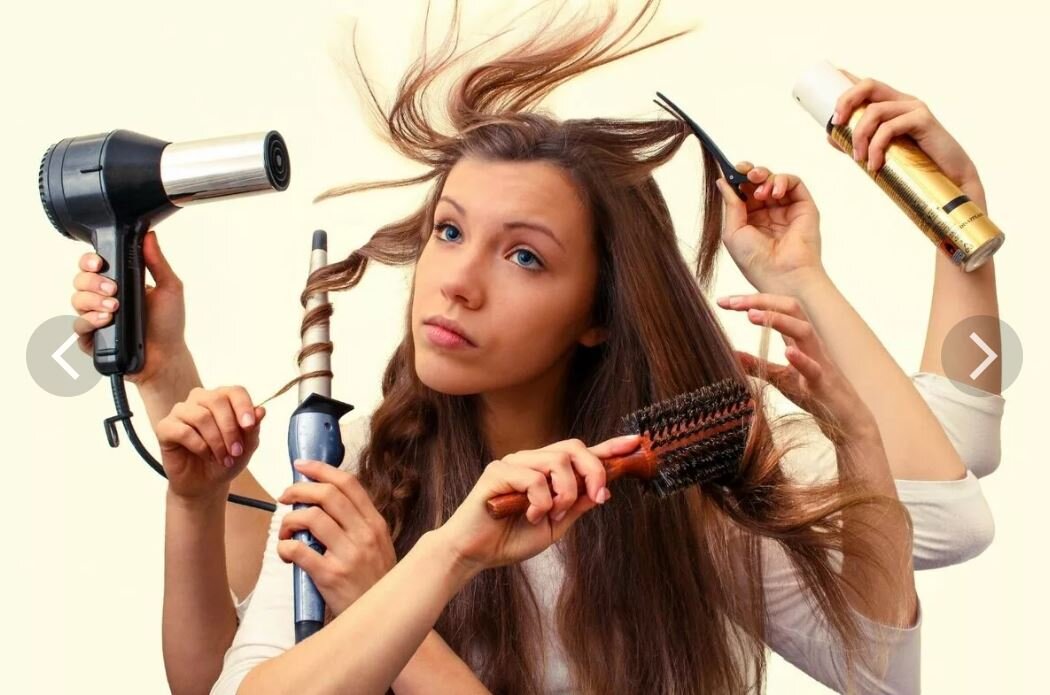 Как выпрямить волосы