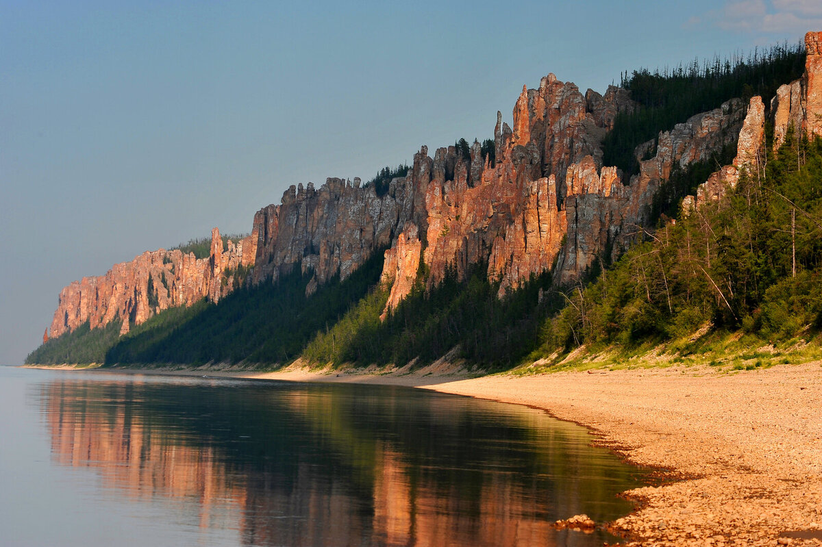 В древности, в окрестностях Ленских столбов обитали мамонты и другие древние животные. Источник фото: shutterstock