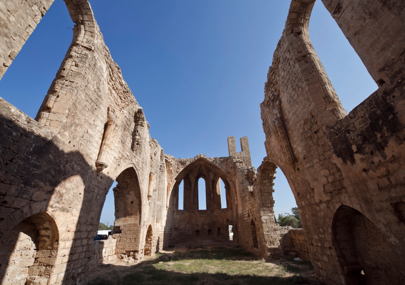 Монастырь Ганчвор,  Кипр, окрестности Фамагусты, зона турецкой оккупации.