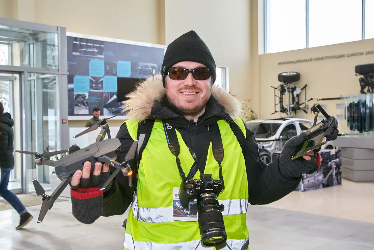 Автор поста в жилетке, соответствующей ГОСТ 12.4.281. Фото: Роман Романишин