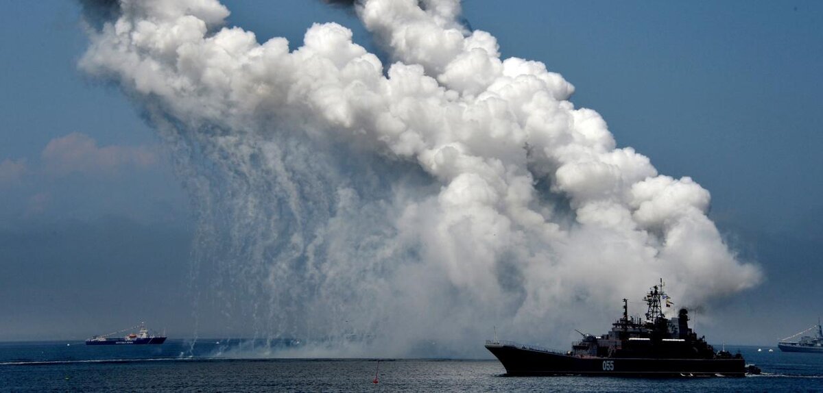 Российские военные учения во Владивостоке в 2016 году. Фото: Виталия Анкова