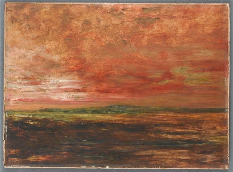 Gustave Moreau. Paysage