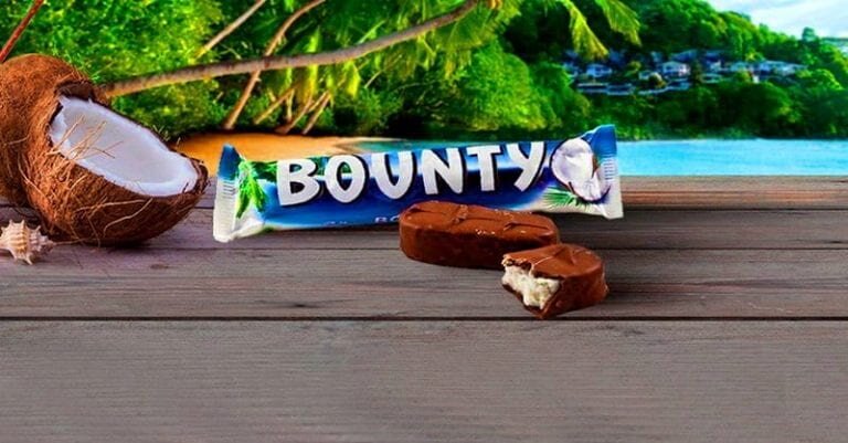 Плитка шоколада Bounty