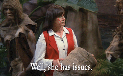 Ну, у нее есть проблемы.