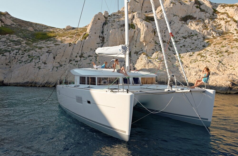 Фото из интернета. На таком Lagoon 400 S2 мы провели целую неделю в море