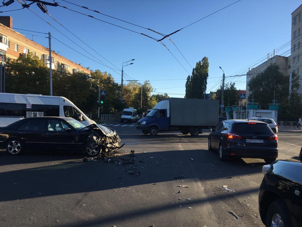 Фото с места ДТП