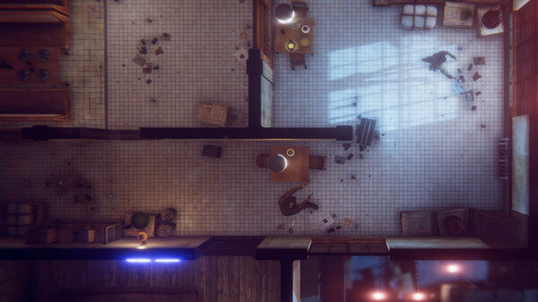 Игровая камера будет расположена сверху,это стилистически выглядит круто хоть и немного устарело, но игра то ведь в духе 90-х! Если хотите, по геймплею она напоминает популярную игрушку Alien Shooter, только вместо пришельцев нам нужно "мочить" бандитов и прочих плохих ребят! 