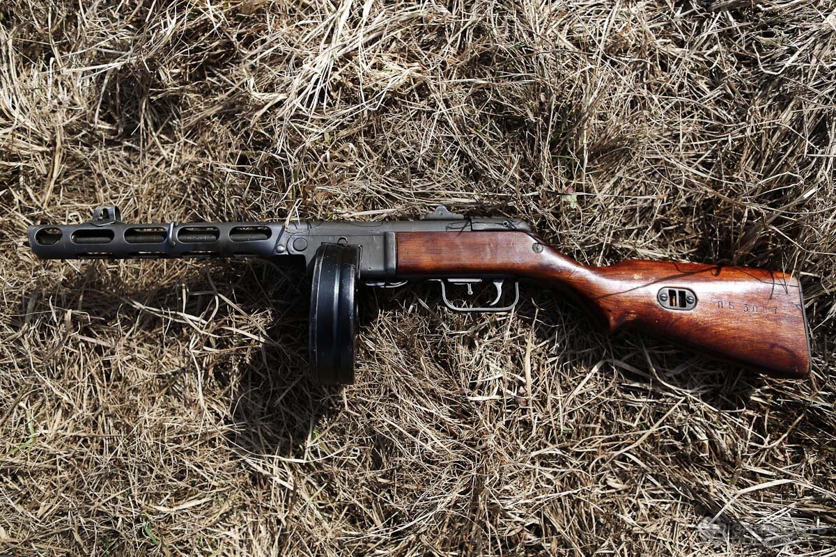 Папаша пулемет. ППШ-41. ППШ 1941