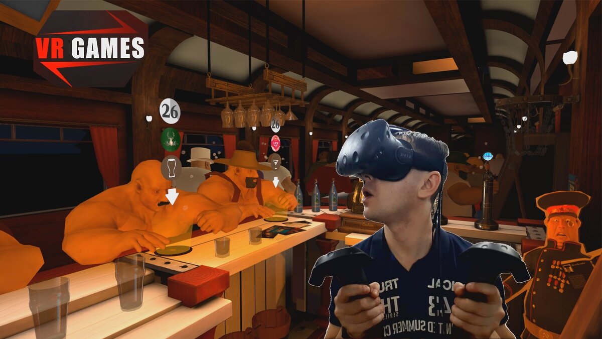 Симулятор бармена. Разливаем напитки и коктейли. Обзор игры Taphouse VR |  YVR Game | Дзен