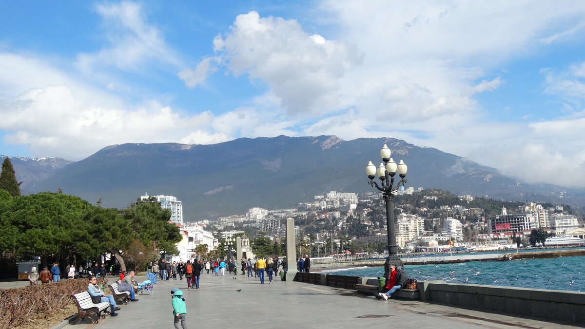 набережная Ялты