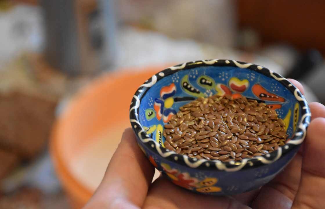 Семена льна
