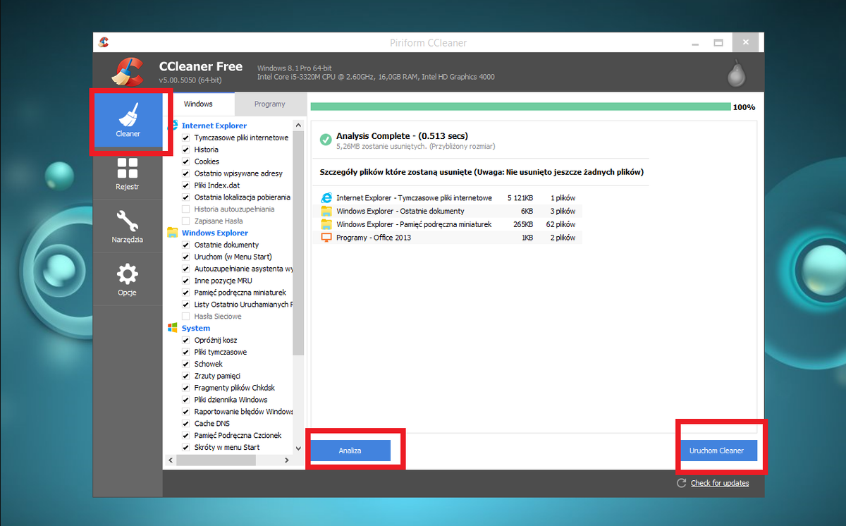 Интерфейс программы на английском. Но есть и выбор языка при установке.