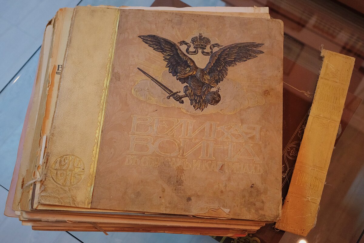 Фотография альбома до реставрации