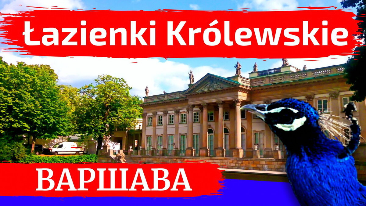 Что посмотреть в Варшаве: парк Лазенки, Королевский дворец, красивые места  [видео] | Саша Коновалова | Дзен