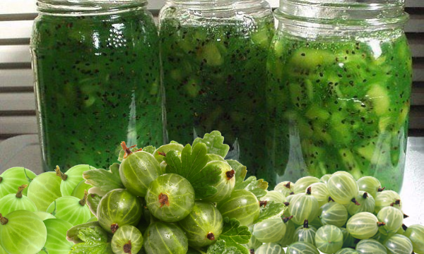 изумрудное варенье из крыжовника