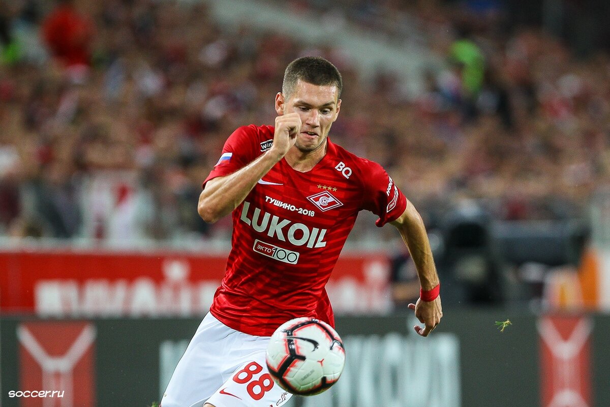 Ташаев в составе Спартака