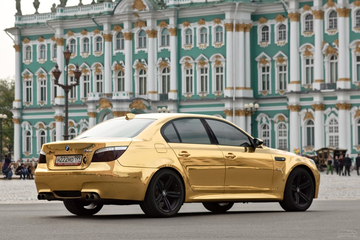 BMW m5 e60 бронза