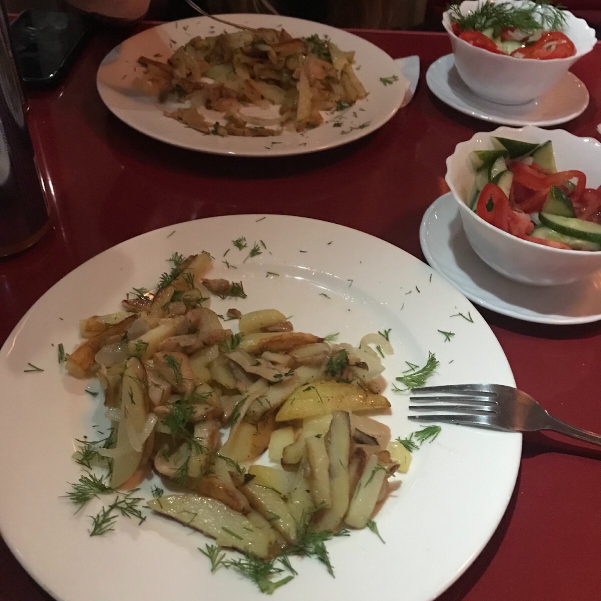 Вот что мы кушали)