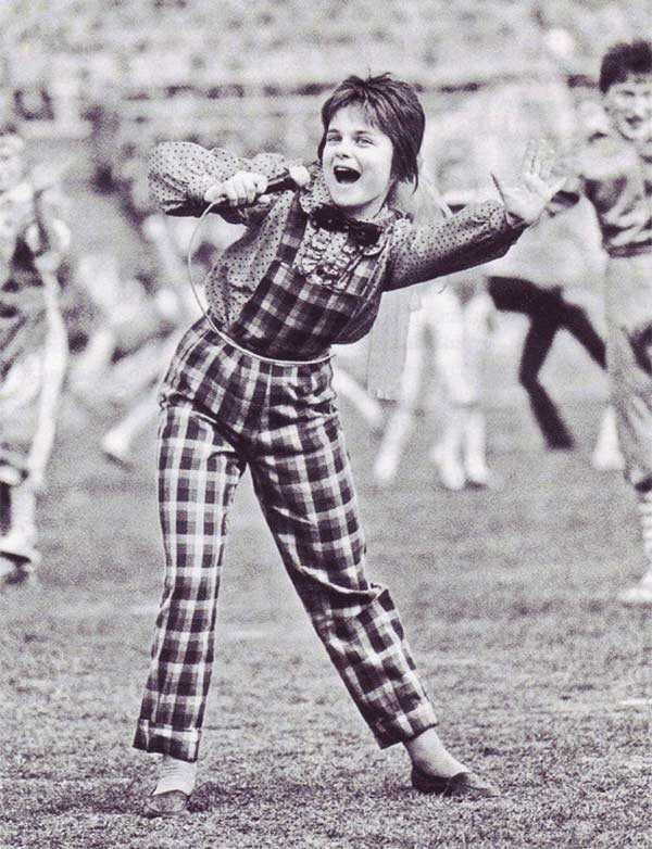 На фото: одно из первых выступлений Наташи Порывай