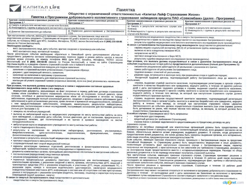 Памятка. Не оформляйте страховку на пять лет 