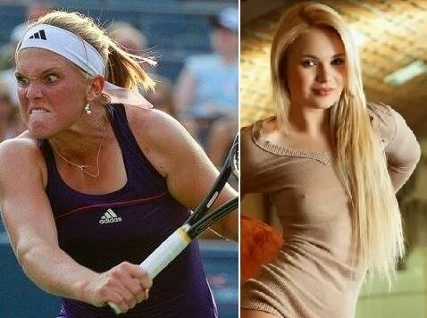 "Злая теннисистка", ставшая популярным интернет-мемом