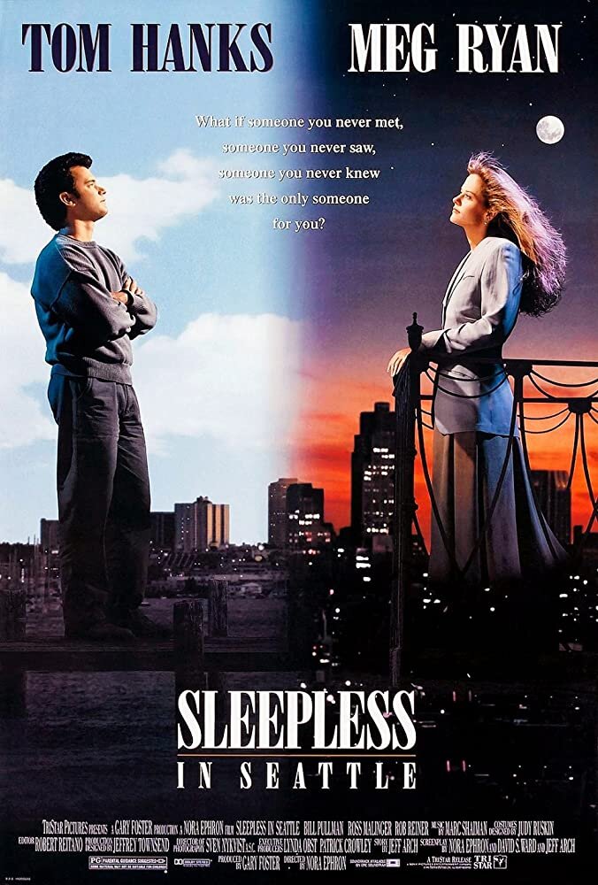 Постер к фильму "Sleepless in Seattle" (Источник: www.imdb.com)  