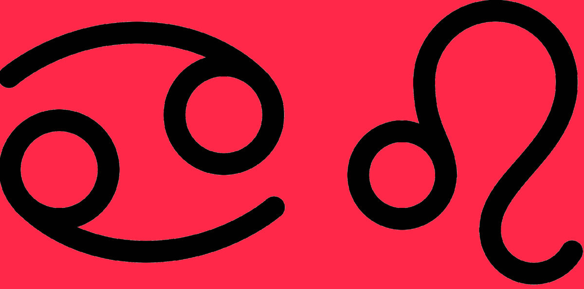 Совместимость знаков зодиака Рак и Лев