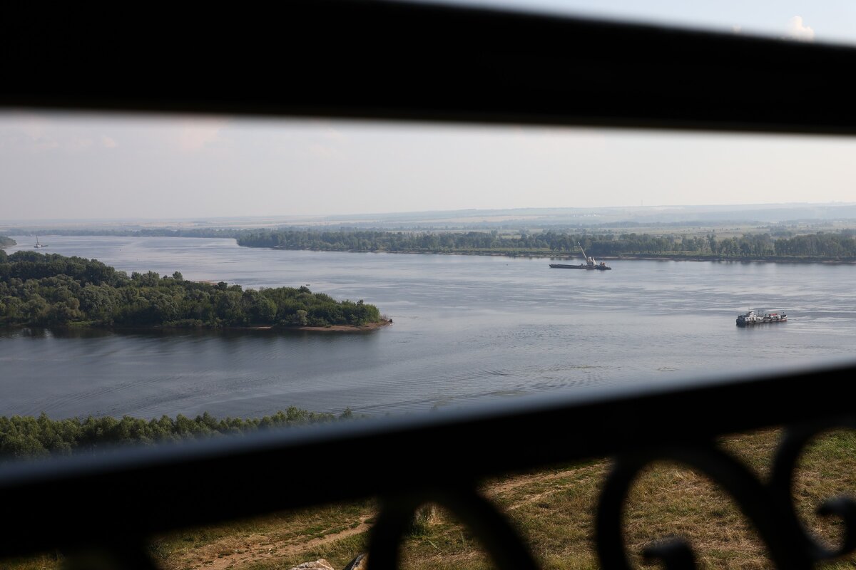 Елабуга. Вид на Каму из ресторана "Городище". Фото: Маргарита Гафурова