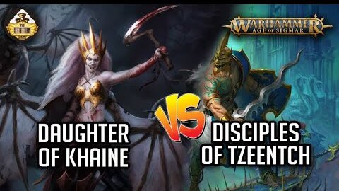 Daughter of Khaine vs Disciples of Tzeentch | Репорт | 2000 PTS | Age of Sigmar