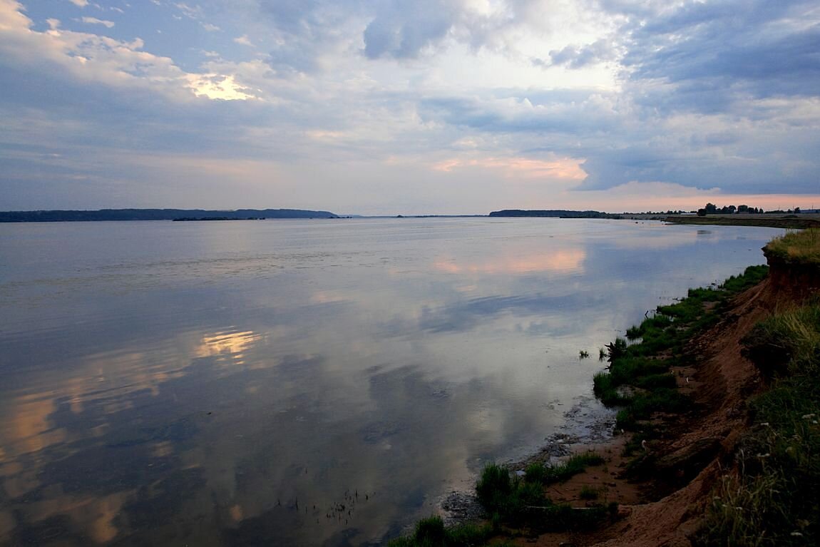 Волга между Копосово и Козино.