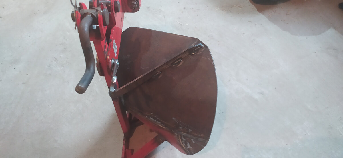 Самодельный отвал для мотоблока