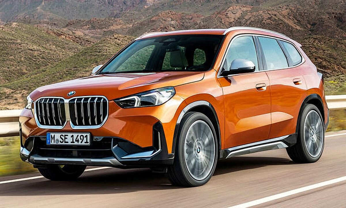 BMW X1 мал, но довольно грозен на вид