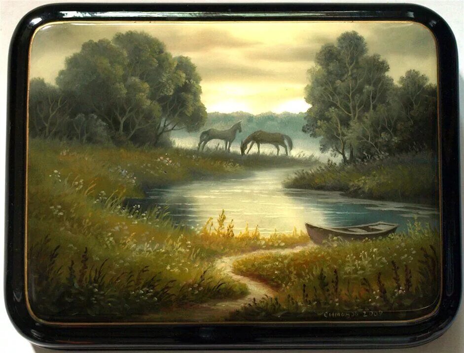 Река в федоскино 3. Лаковая миниатюра федоскино пейзажи. Федоскино осень. Река в федоскино 3. Лаковая миниатюра федоскино пейзажи.