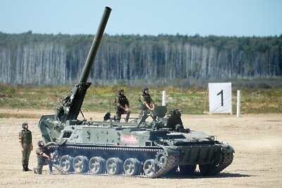   240-мм миномет 2С4 "Тюльпан" ©Сергей Мамонтов РИА Новости
