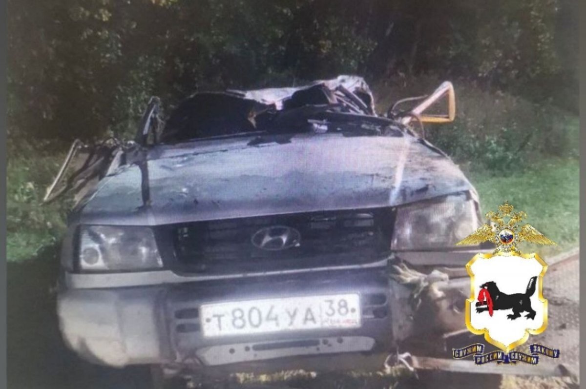    9-летний мальчик и трое взрослых пострадали в ДТП в Иркутской области