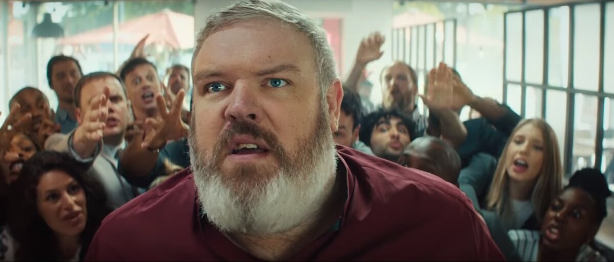 Кристиан Нэйрн, кадр из рекламы