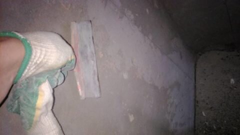 Зачистка поверхности от наслоений