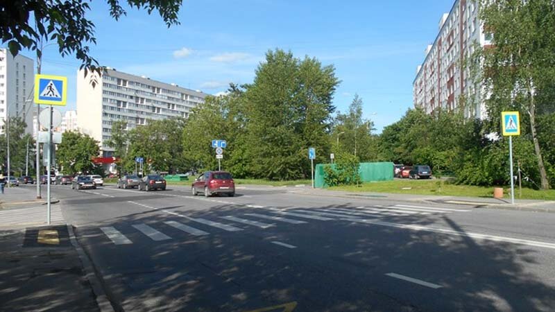   Новый пешеходный переход, на котором сбили пятилетнего мальчика zelao.ru 