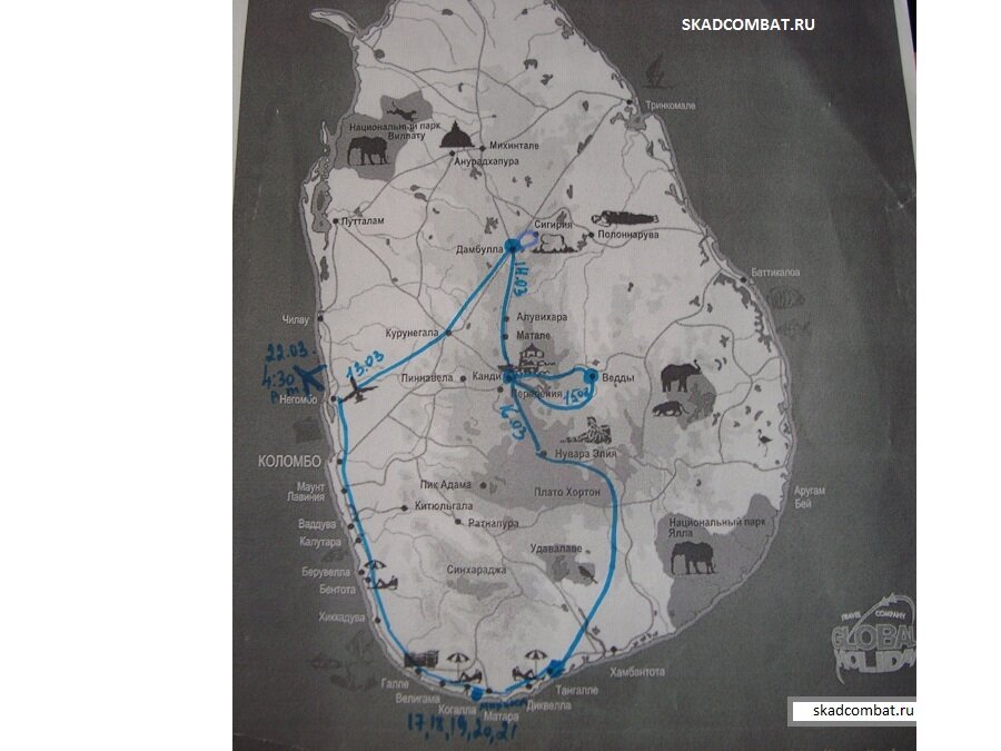 Можно видеть, какова территория заповедников