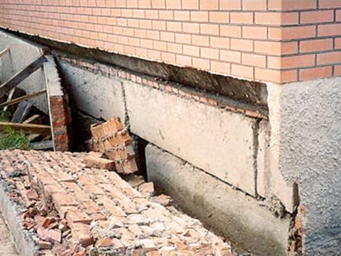  Разрушение цокольного этажа без гидроизоляции