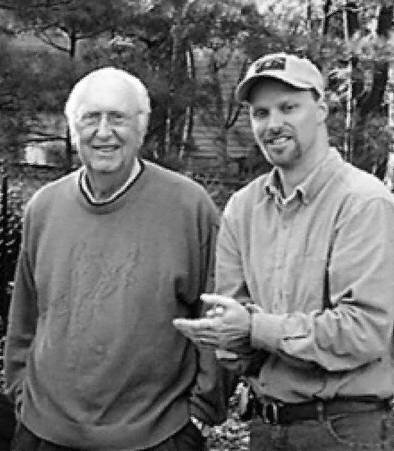 
Марв и зять Стив (справа)