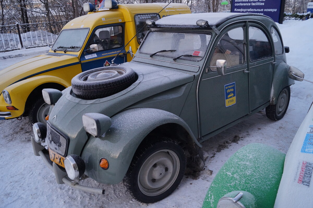 Зимний рейд гадких утят Citroen 2CV на Мурманск | Артем Хохолев | Дзен