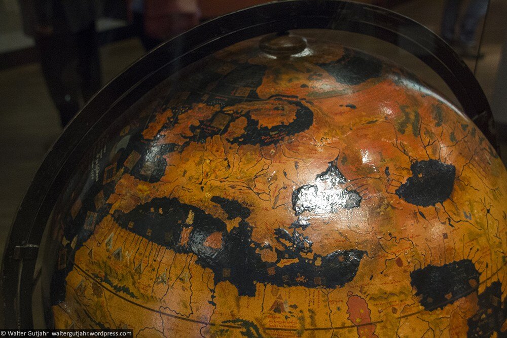 Первый глобус сохранился. Глобус Бехайма 1492.