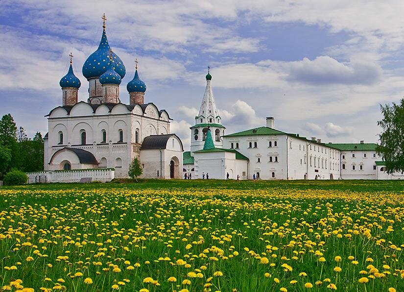 Золотое кольцо весной