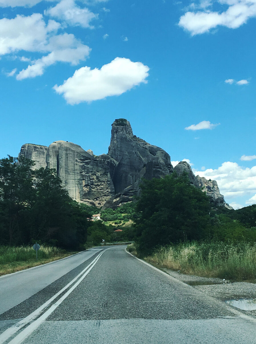 Въезд в Калампаку