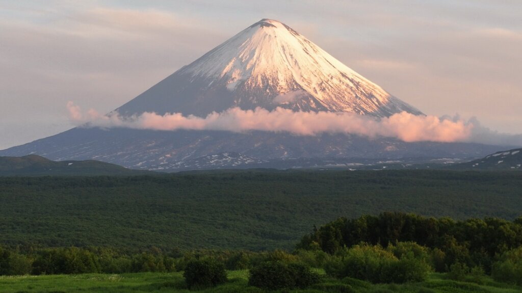 Камчатка Ключевская сопка