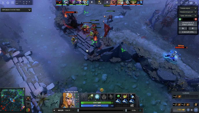 Игрок кликает в зоне, недоступной при обычной настройке камеры - чит обнаружен!