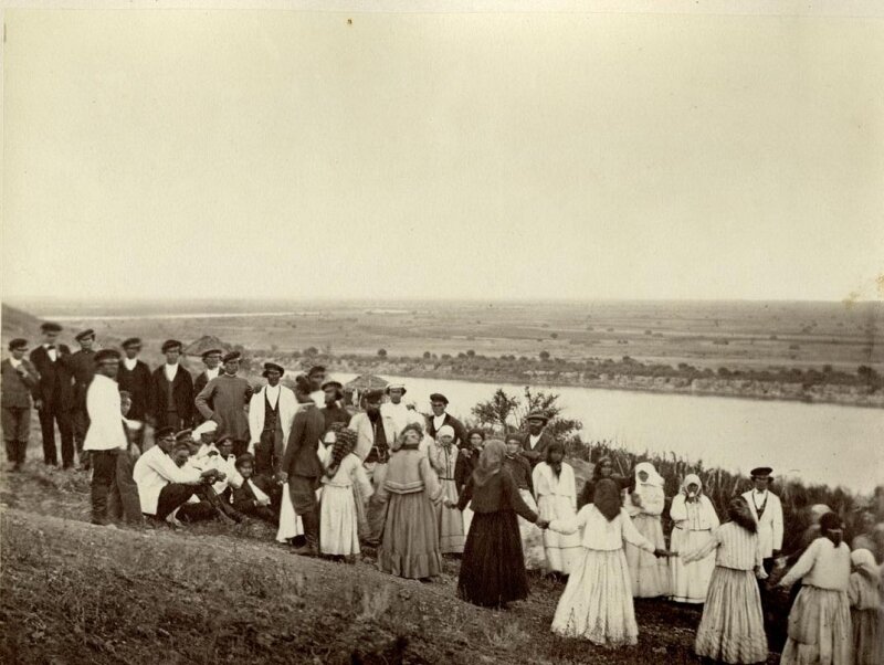 казаки на волге 1876 г.