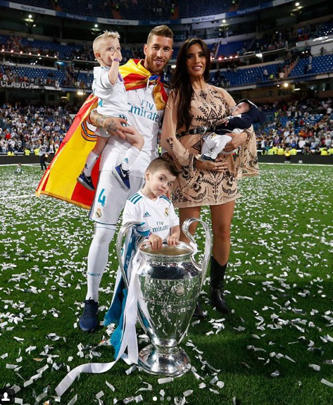 фото инстаграм Серхио Рамос